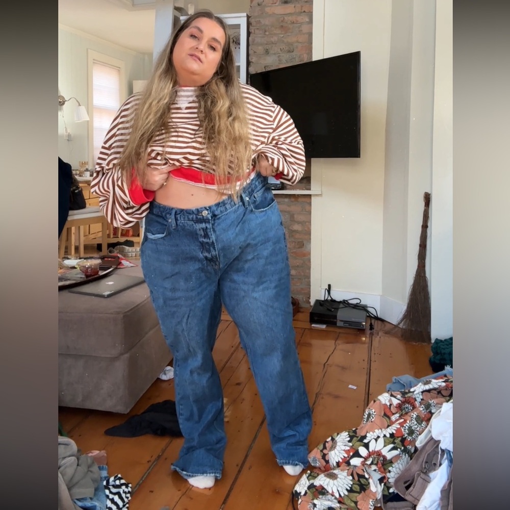 GOOD AMERICAN PLUS SIZE JEANS